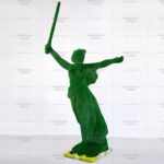 Топиари статуя РОДИНА МАТЬ, h=250см – газон Deluxe Green