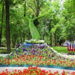 Топиари статуя РОДИНА МАТЬ, h=300см – газон Есо