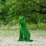 Топиари кошка Сметанка - газон Eco