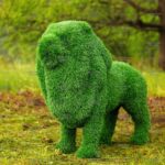 Топиари лев Пирелли - газон Eco Green