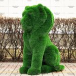 Топиари лев Сильвестр, h=135см - газон Deluxe