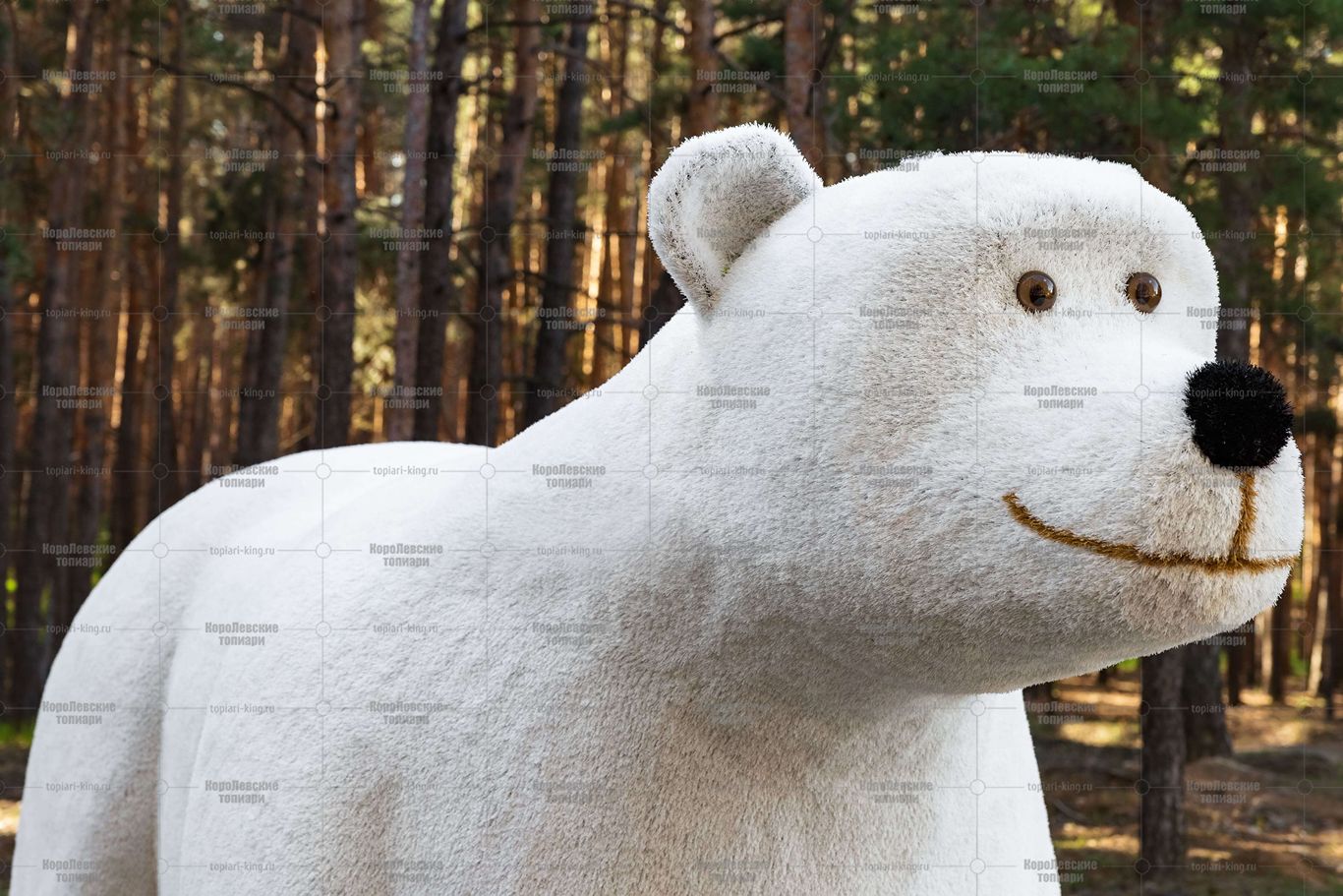 Топиари медведица Надежда - газон Есо Топиари медведица Надежда - газон Есо