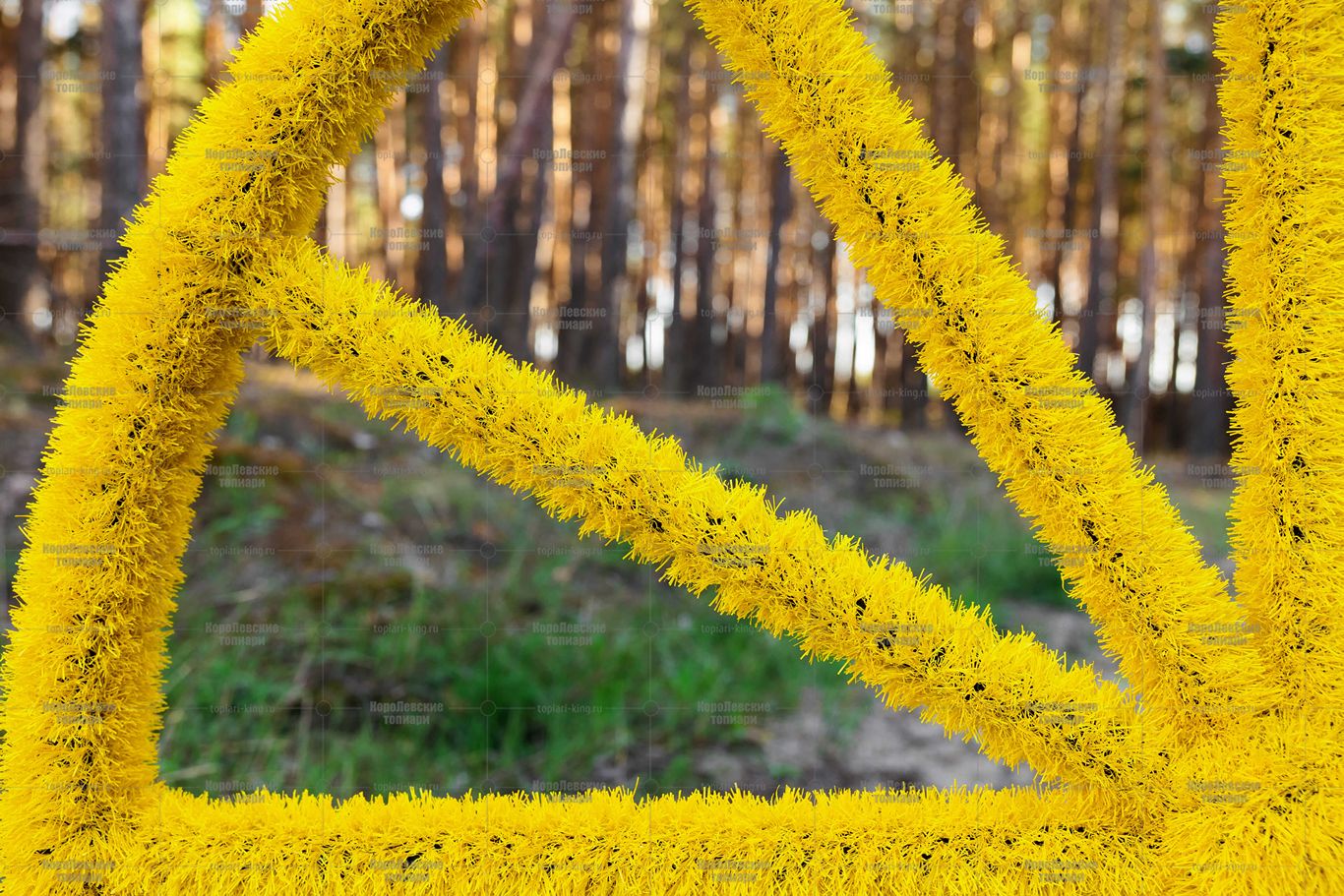 Топиари медведица Надежда - газон Есо Топиари медведица Надежда - газон Есо