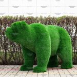 Топиари медведь Муни - газон Eco Green