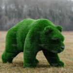Топиари медведь Рокки - газон Deluxe