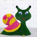 Топиари Улитка Мелания газон Есо