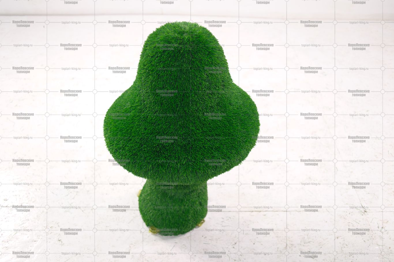 Топиари гриб сказочный, h=90см - газон Deluxe Green Топиари гриб сказочный, h=90см - газон Deluxe Green