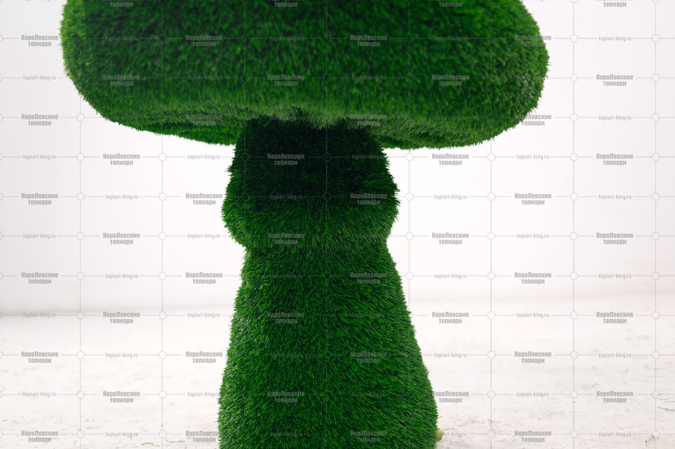 Топиари гриб сказочный, h=90см - газон Deluxe Green Топиари гриб сказочный, h=90см - газон Deluxe Green