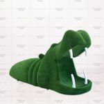 Топиари бегемот в воде большой, h=140 см - газон Есо