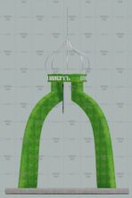 Топиари монумент прошлым поколениям, h = 300 см - газон Eco