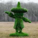 Топиари гном Рубин, модель 1 - газон Premium