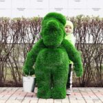 Топиари гном с ведром - газон Eco Green