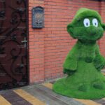 Топиари гном с подолом - газон Eco