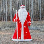 Топиари Дед Мороз - газон Eco