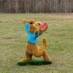 Топиари кенгуренок Мируша - газон Eco