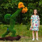 Топиари обезьяна Сани - газон Eco