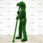 Топиари сталевар Саныч - газон Deluxe