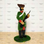 Топиари гусар  Ярополк, с ружьем - газон Eco