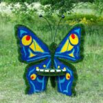 Топиари бабочка - лавочка, сосна - газон Eco + Deluxe