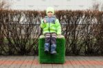 Топиари пуфик Грея - газон Deluxe