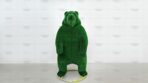 Топиари медведь Потапыч, h=250 см - газон Deluxe Green