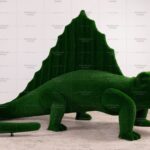 Топиари динозавр диметродон - газон Есо