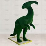 Топиари динозавр паразауролов - газон Есо