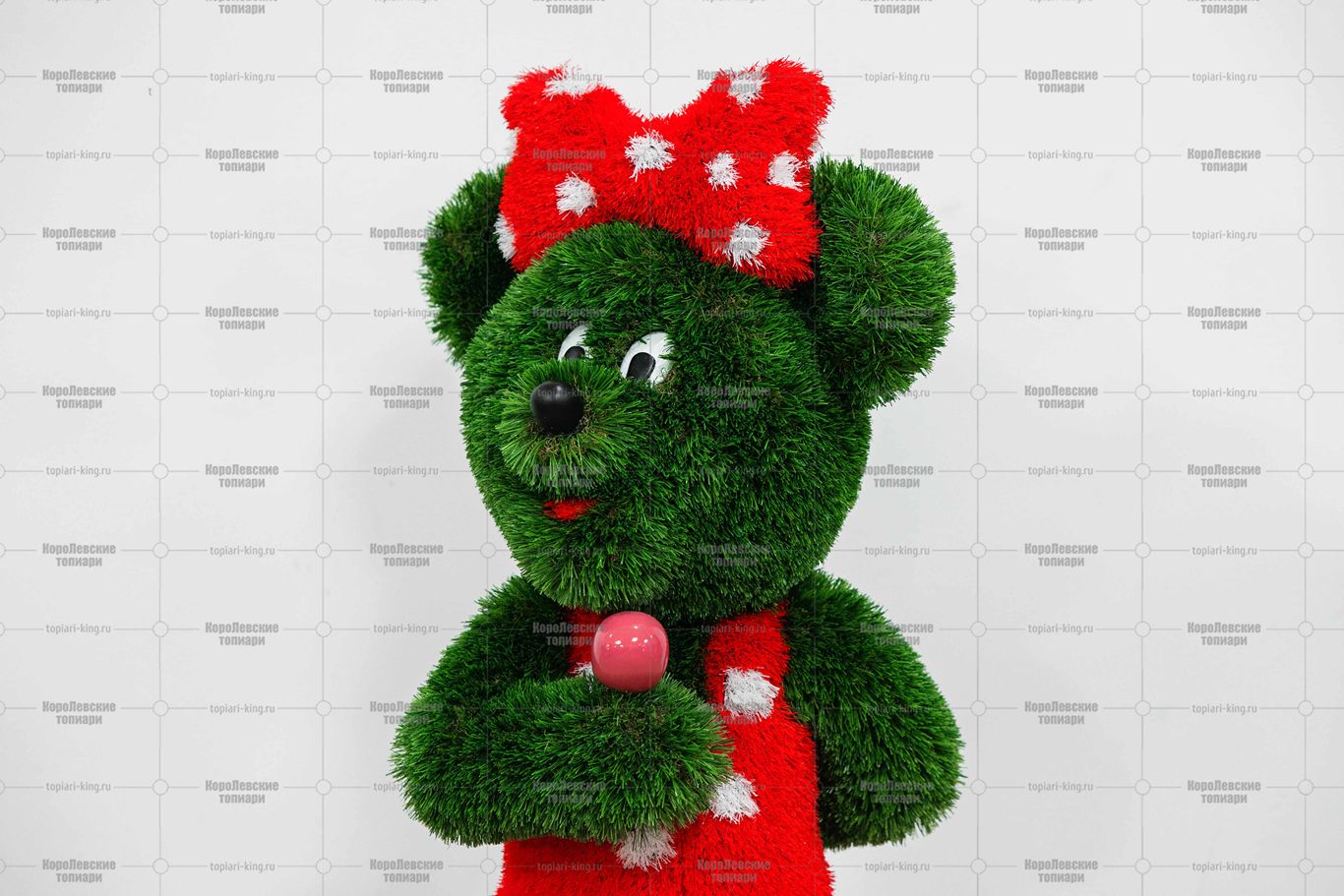 Топиари мышка Зефирка - газон Deluxe + Eco+ Топиари мышка Зефирка - газон Deluxe + Eco+