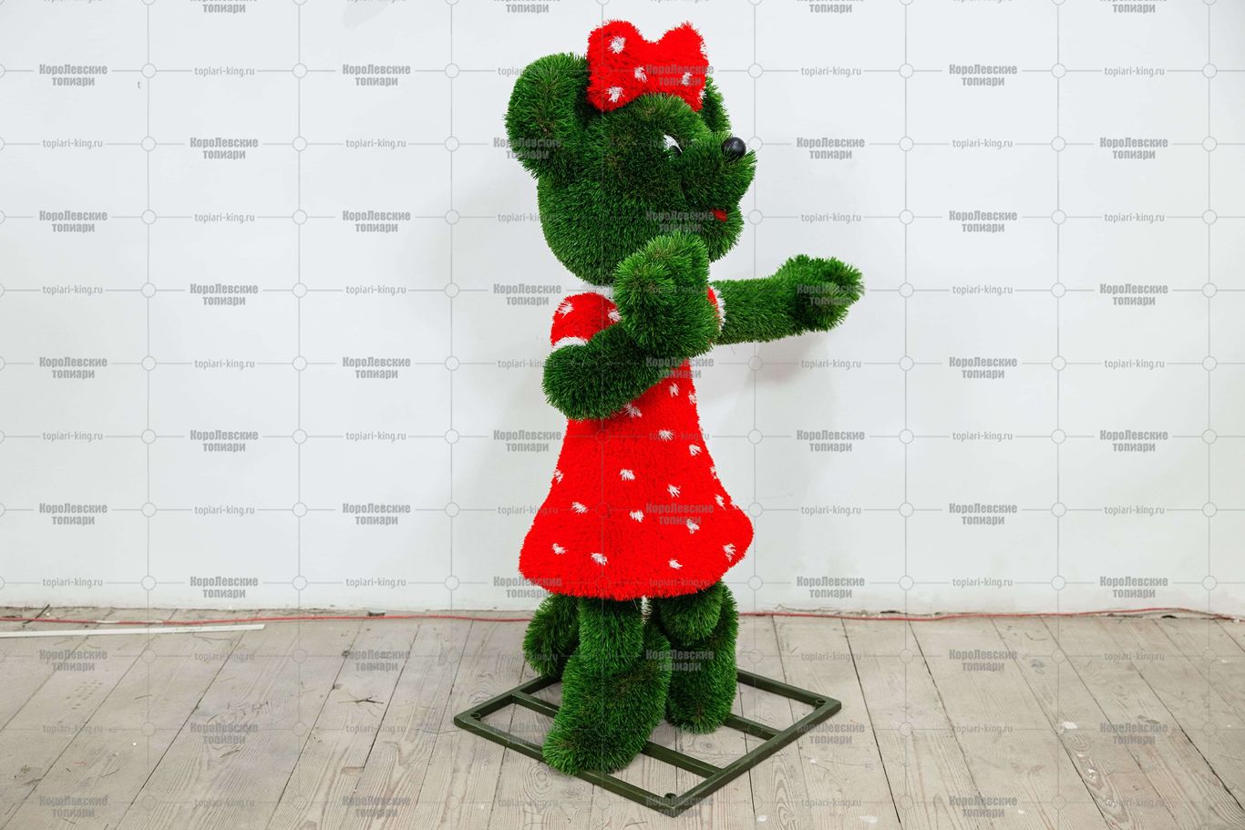 Топиари мышка Конфетка - газон Deluxe + Eco+ Топиари мышка Конфетка - газон Deluxe + Eco+