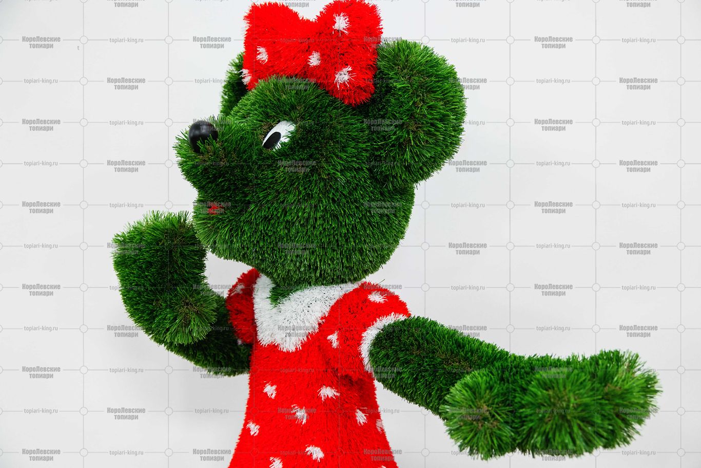 Топиари мышка Конфетка - газон Deluxe + Eco+ Топиари мышка Конфетка - газон Deluxe + Eco+