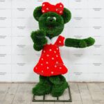 Топиари мышка Конфетка - газон Deluxe + Eco+