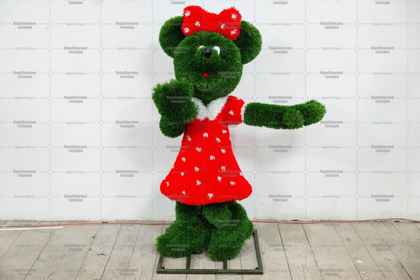 Топиари мышка Конфетка - газон Deluxe + Eco+ Топиари мышка Конфетка - газон Deluxe + Eco+