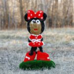 Топиари мышка Лоли, модель 2 - газон Deluxe + Eco