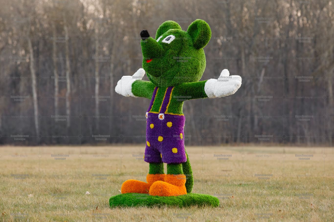 Топиари мышонок Ларчи, модель 2 - газон Premium+Есо Топиари мышонок Ларчи, модель 2 - газон Premium+Есо