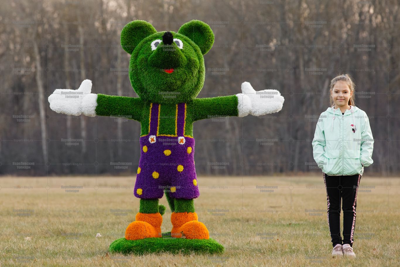 Топиари мышонок Ларчи, модель 2 - газон Premium+Есо Топиари мышонок Ларчи, модель 2 - газон Premium+Есо