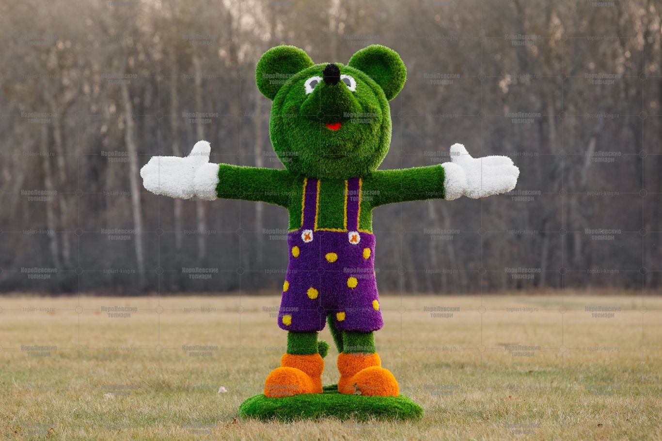 Топиари мышонок Ларчи, модель 2 - газон Premium+Есо Топиари мышонок Ларчи, модель 2 - газон Premium+Есо