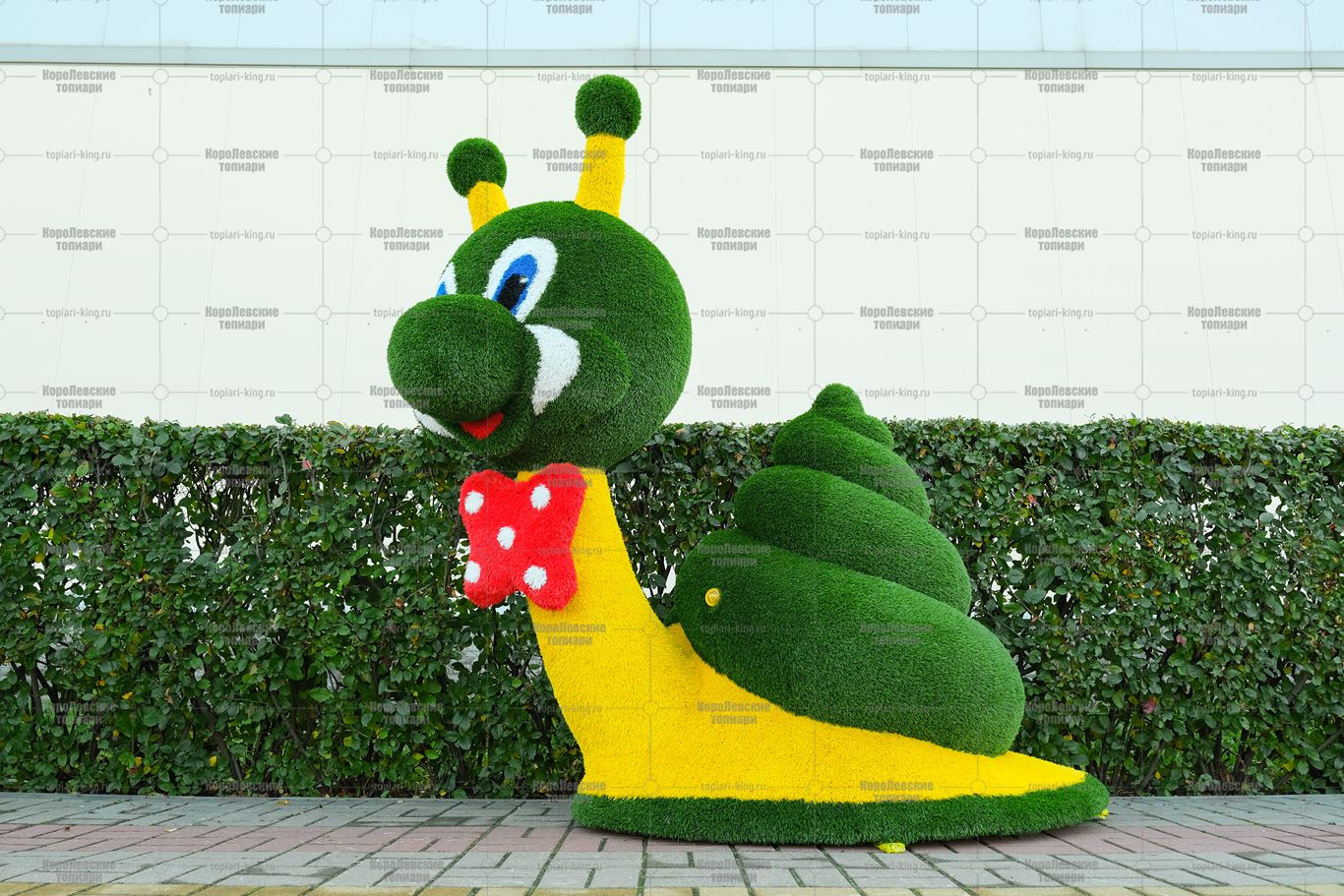 Топиари улитка Элли - газон Eco Топиари улитка Элли - газон Eco