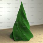 Топиари елка поворот - газон Eco