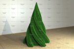 Топиари елка поворот с ребрышками - газон Eco