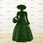 Топиари леди Барбара, h=196см, модель 2 - газон Eco