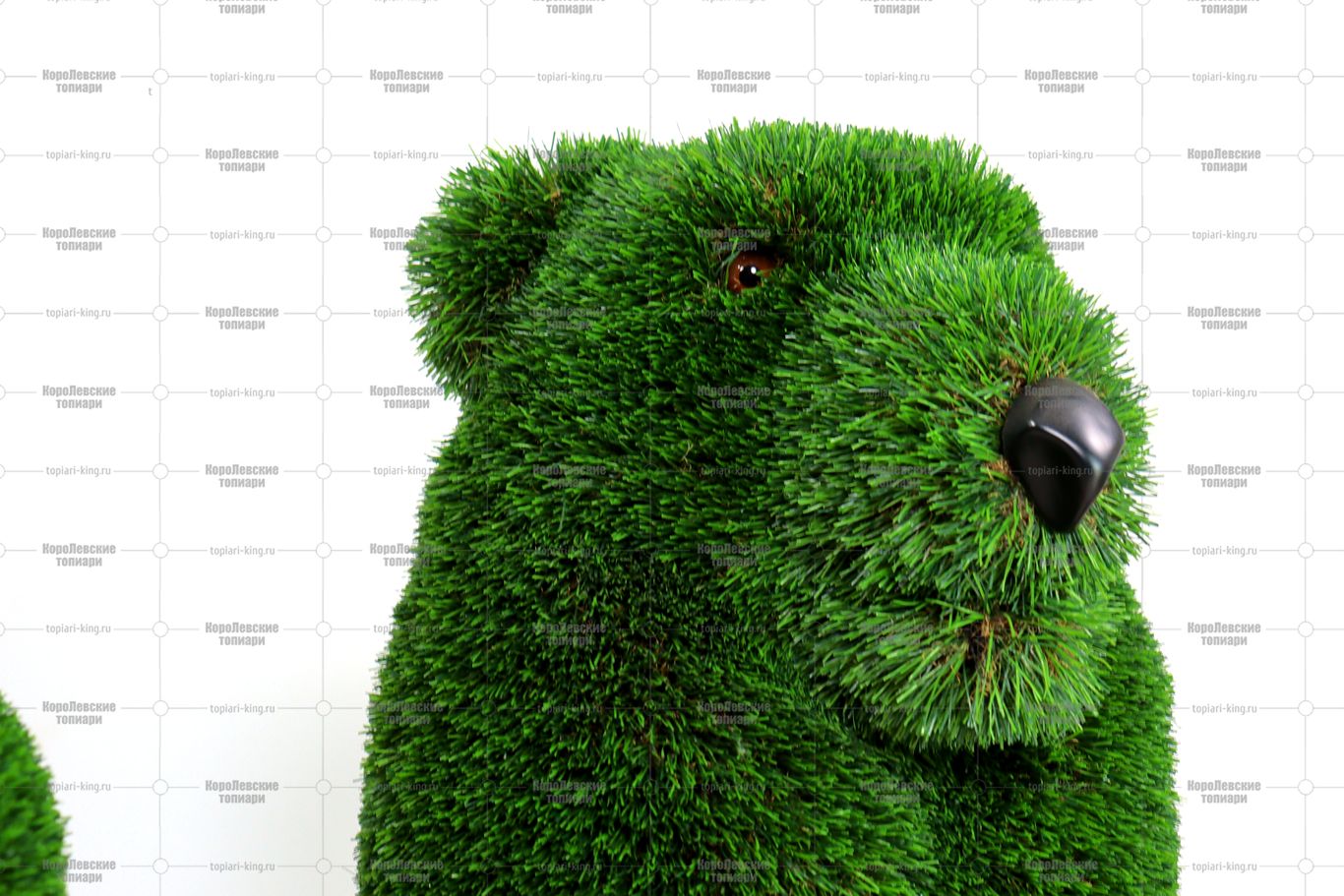 Топиари композиция медведи цирковые, размер S, h=150 см и M, h=200 см  - газон Deluxe Топиари композиция медведи цирковые, размер S, h=150 см и M, h=200 см  - газон Deluxe