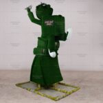 Топиари читающий мальчик - газон Eco