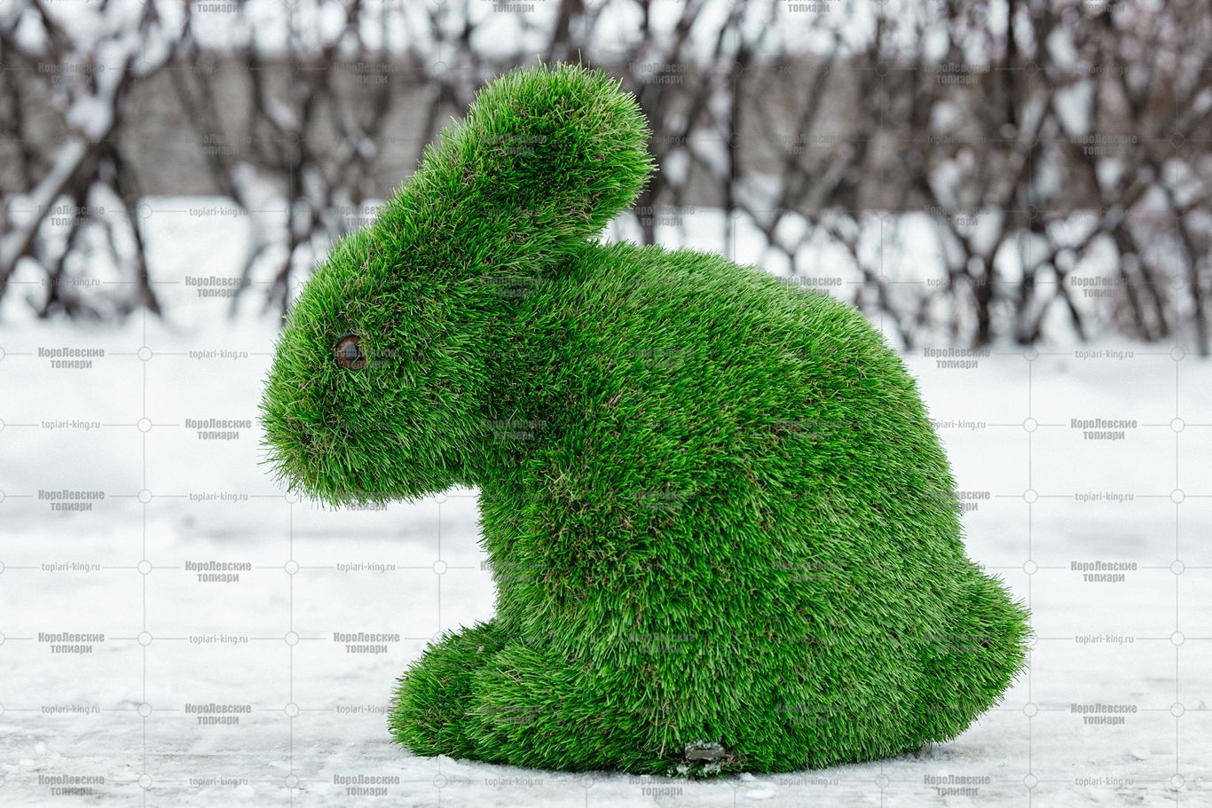 Топиари зайчик Гримм - газон Premium Топиари зайчик Гримм - газон Premium