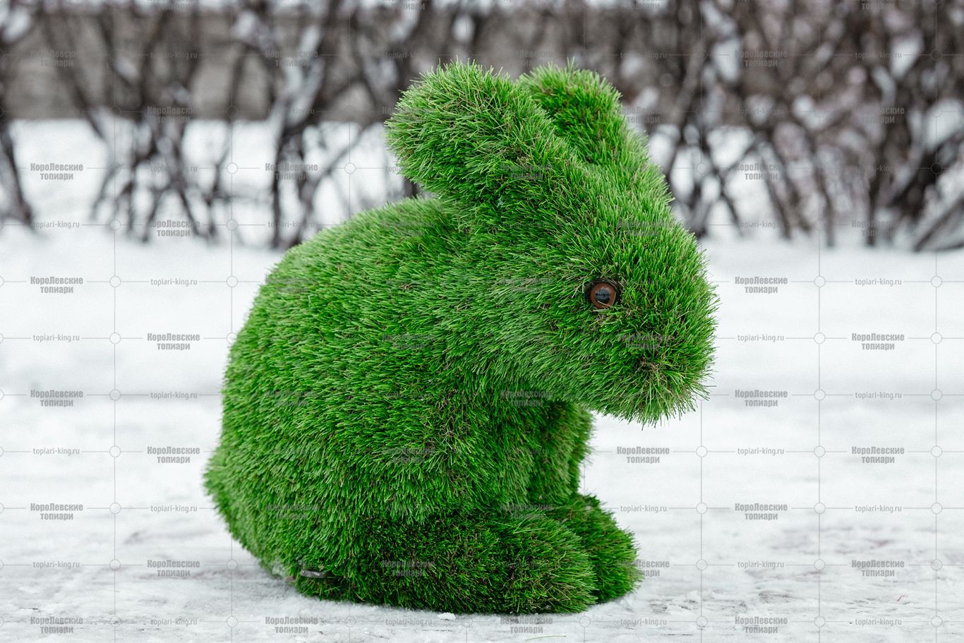 Топиари зайчик Гримм - газон Premium Топиари зайчик Гримм - газон Premium