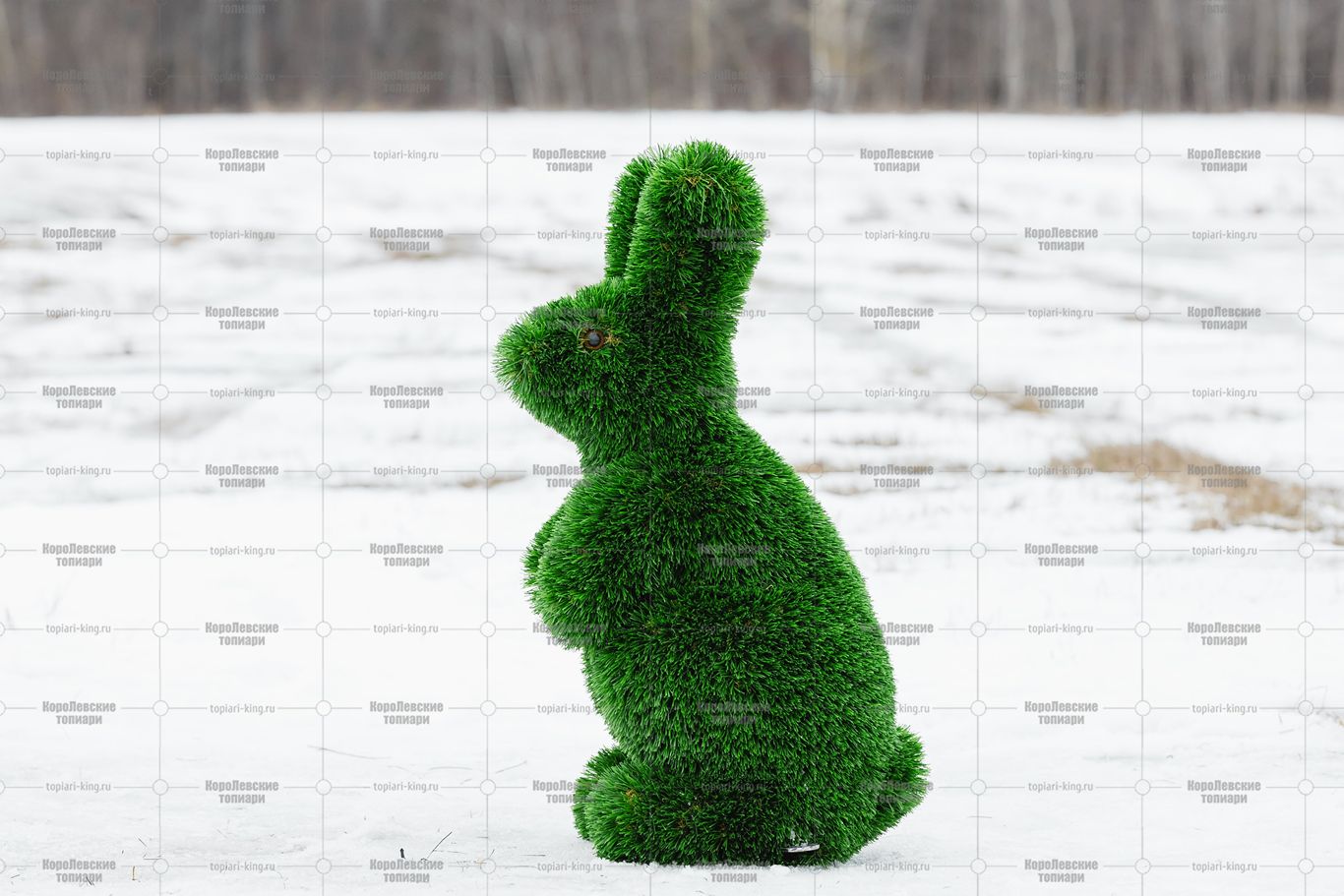 Топиари заяц Бари - газон Deluxe Топиари заяц Бари - газон Deluxe