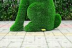 Топиари заяц Трини, h=105 см - газон Eco