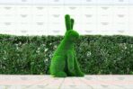 Топиари заяц Трини, h=105 см - газон Eco