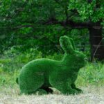 Топиари заяц, большой, Чики - газон Deluxe