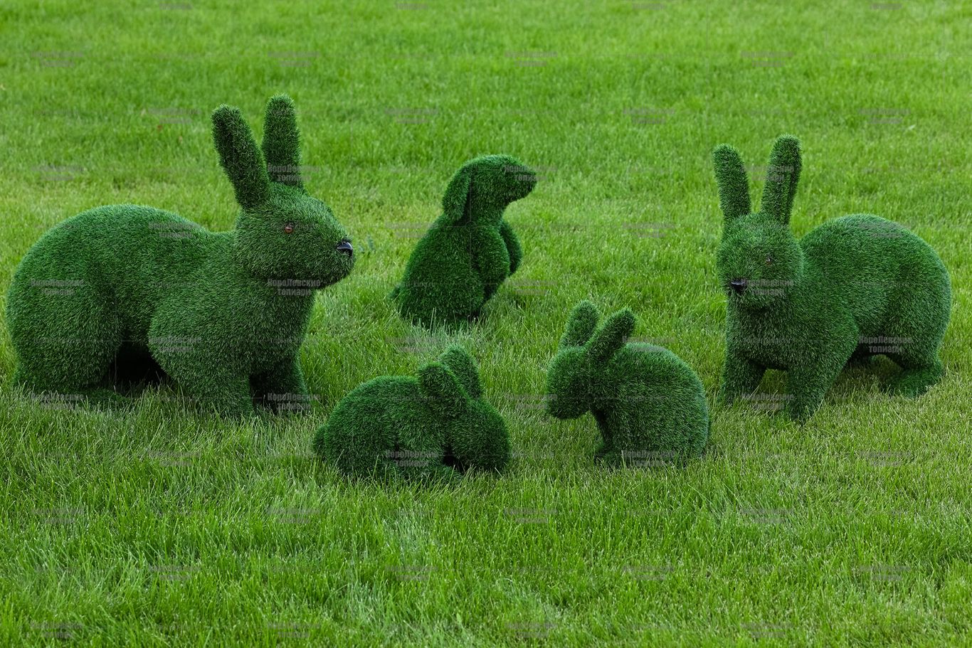 Топиари заяц, большой, Чики - газон Eco Топиари заяц, большой, Чики - газон Eco