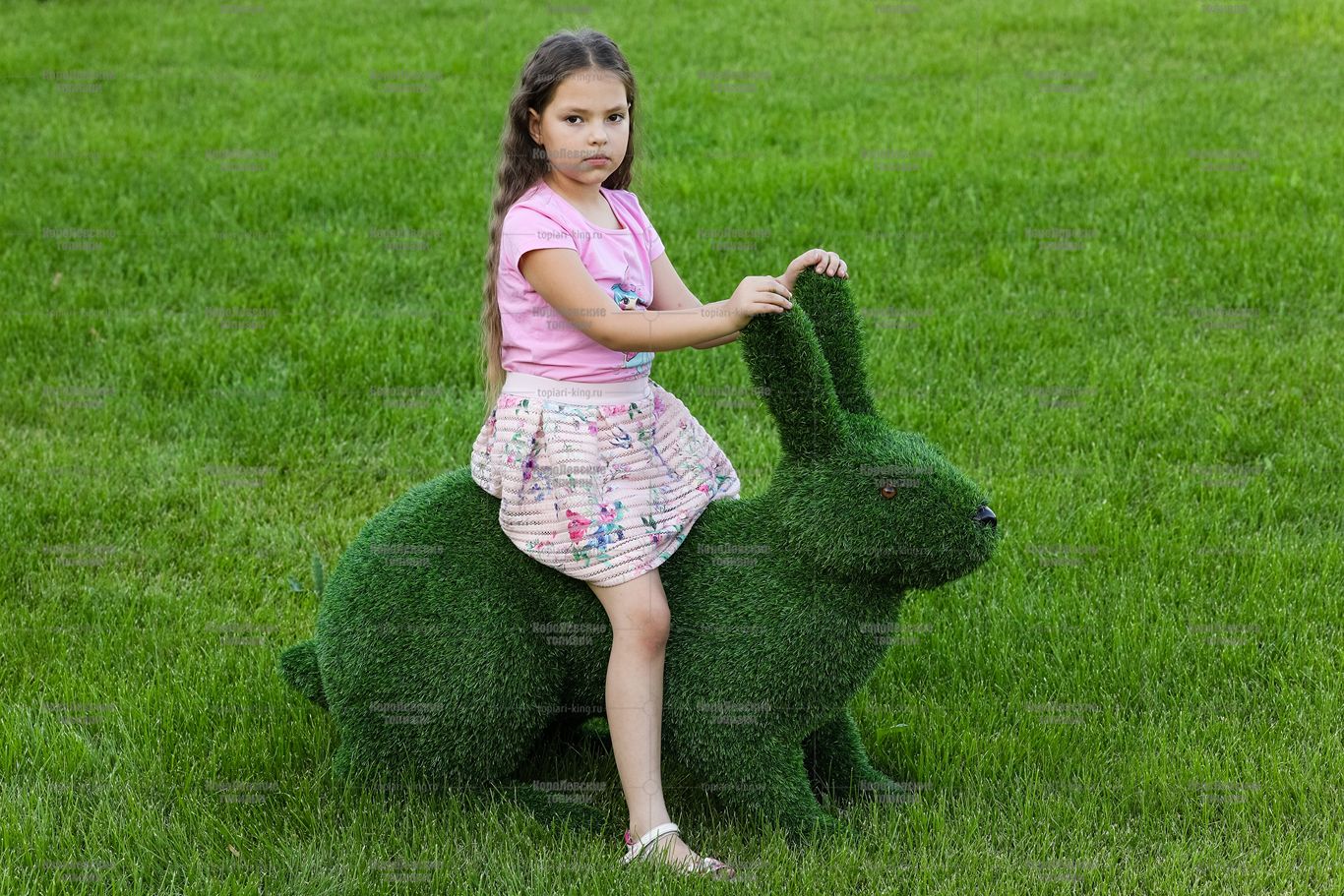 Топиари заяц, большой, Чики - газон Eco Топиари заяц, большой, Чики - газон Eco